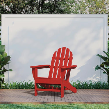 POLYWOOD Classic Adirondack Chair - Sunset Red